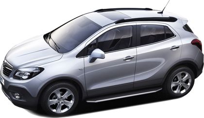 Пороги алюминиевые Rival Premium для Chevrolet Tracker III 2013-2024. Артикул A160ALP.4202.1