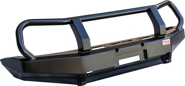 Бампер силовой РИФ передний с защитной дугой для Chevrolet Niva 2002-2026. Артикул RIFCHN-10300