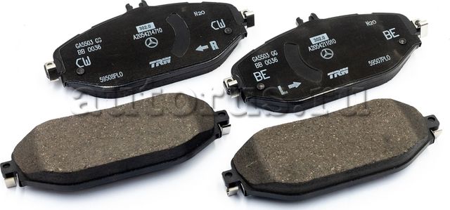Тормозные колодки Mercedes-Benz. Артикул A0004209300