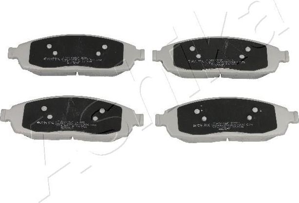 Тормозные колодки ASHIKA передние для Jeep Grand Cherokee III (WK) 2004-2010. Артикул 50-00-018