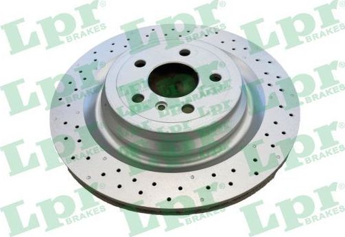 Тормозной диск LPR TOTAL COATED задний для Mercedes-Benz M-Класс III (W166) 2011-2015. Артикул M4001VR