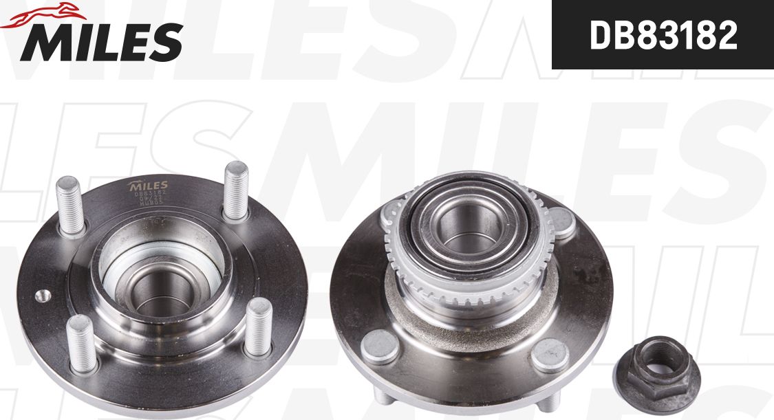 Ступица колеса с интегрированным подшипником Miles. Артикул DB83182
