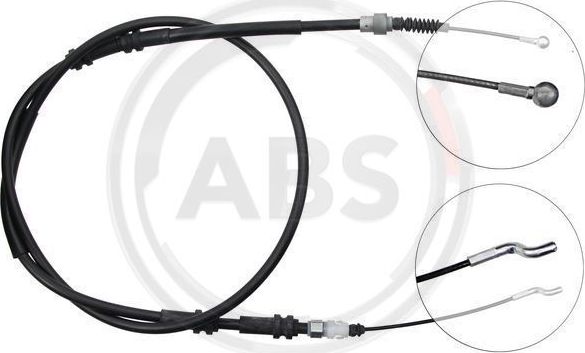 Трос ручника (тросик ручного тормоза) ABS. Артикул K13826