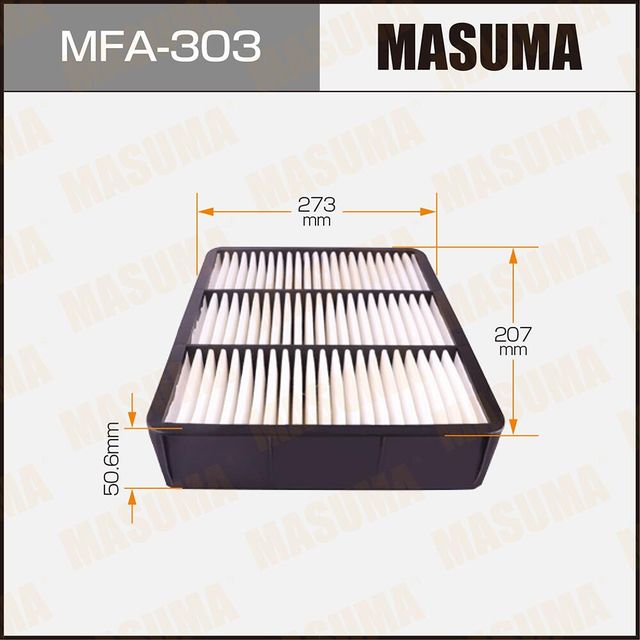 Воздушный фильтр Masuma. Артикул MFA-303