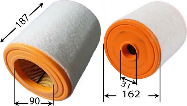 Воздушный фильтр JS Asakashi. Артикул A0501