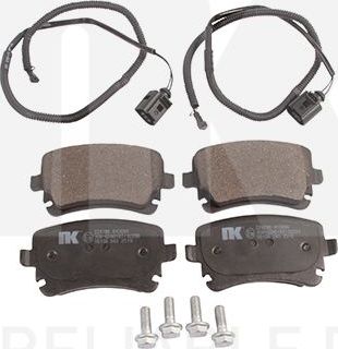 Тормозные колодки NK. Артикул 224786