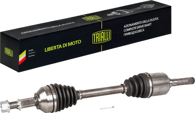 Полуось (привод в сборе, приводной вал) Trialli передняя левая для Nissan Qashqai I 2007-2013. Артикул AR 1447