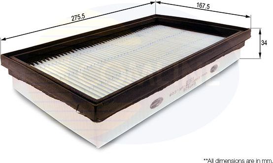 Воздушный фильтр Comline. Артикул EAF625