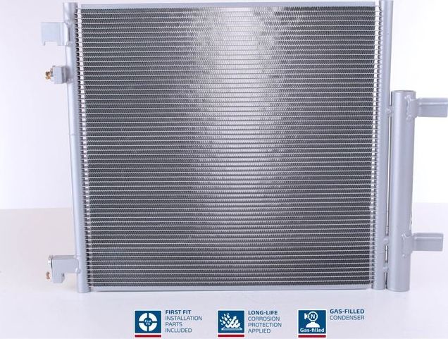 Радиатор кондиционера (конденсатор) Nissens (алюминий). Артикул 940247