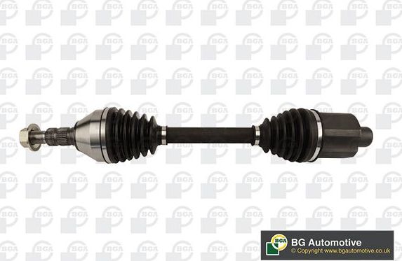 Полуось (привод в сборе, приводной вал) BGA. Артикул DS9521R