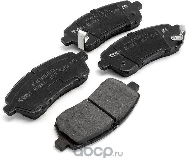 Колодки тормозные передние (Absel). Артикул MZ420001