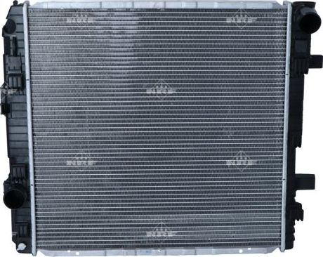 Радиатор охлаждения двигателя NRF (алюминий). Артикул 50587