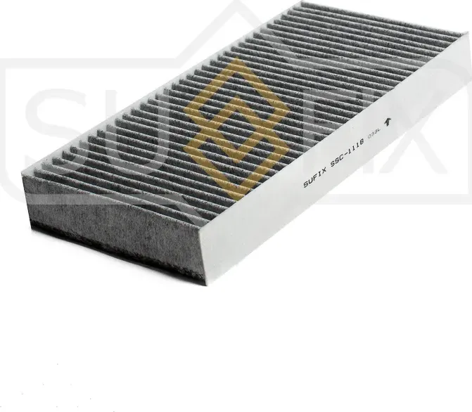 Фильтр салонный угольный (Sufix). Артикул SSC1118