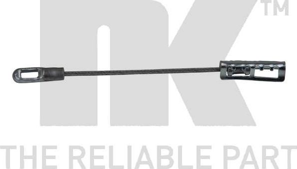 Трос ручника (тросик ручного тормоза) NK правый/левый для Opel Vectra B 1995-2003. Артикул 903693