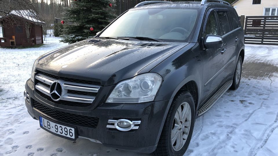 Дефлекторы V-Star для окон Mercedes-Benz Gl-Класс X164 2006-2012. Артикул D21085
