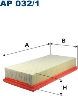 Воздушный фильтр Filtron для BMW X5 I (E53) 2000-2006. Артикул AP 032/1