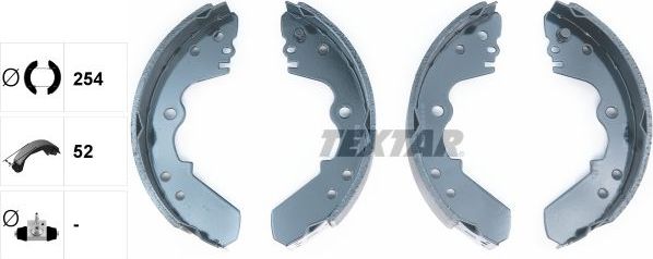 Тормозные колодки Textar. Артикул 91045100