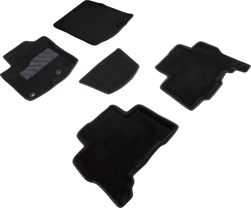 Коврики Seintex 3D ворсовые для салона Toyota Land Cruiser Prado 150 2017-2026. Артикул 81971