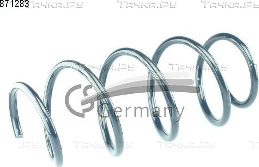 Пружина подвески CS-Germany передняя для Renault Megane II 2002-2010. Артикул 14.871.283