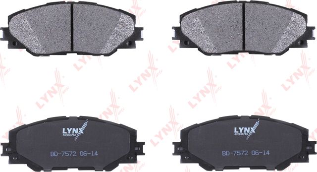Тормозные колодки LYNXauto. Артикул BD-7572