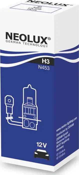 Лампа 12V H3 55W PK22s NEOLUX. Артикул N453