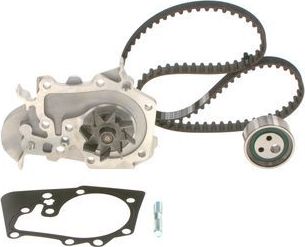 Помпа (водяной насос) с комплектом ремня ГРМ Bosch. Артикул 1 987 946 926