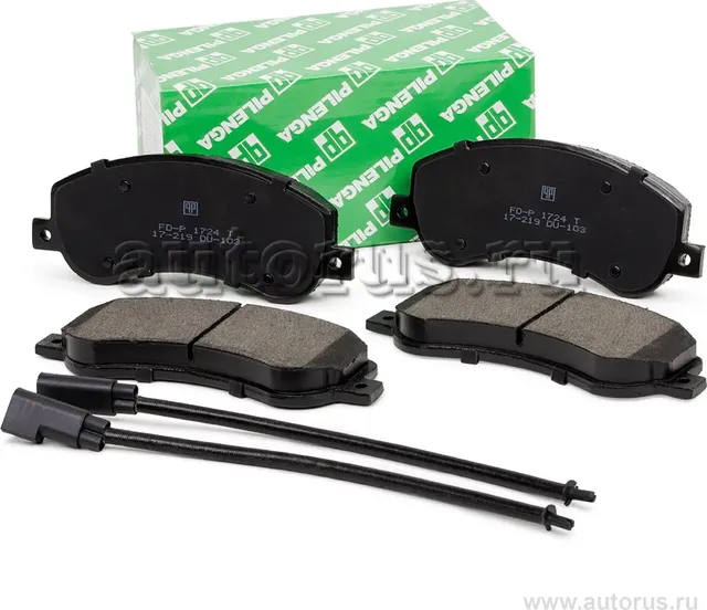 PILENGA Колодки тормозные дисковые передние  усиленные  с датч. износа  FORD TRANSIT. Артикул fd-p1724t