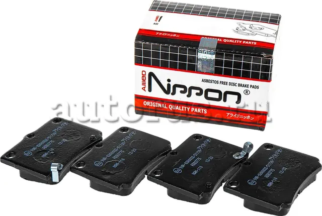 Колодки тормозные дисковые | зад | (Allied Nippon). Артикул ADB3775