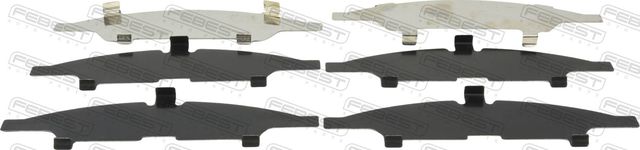 Монтажный комплект для дисковых колодок Febest. Артикул 0403-KS3WF