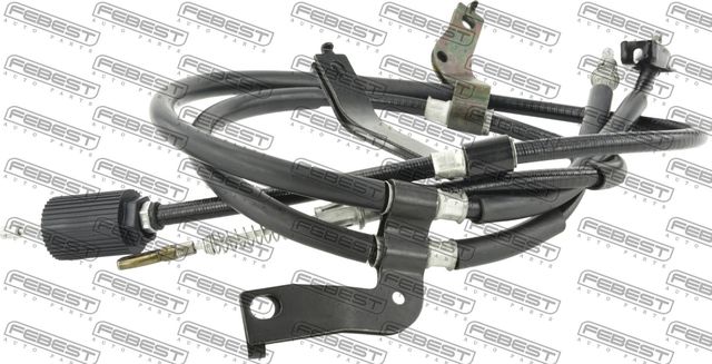 Трос ручника (тросик ручного тормоза) Febest. Артикул 10100-CAPLH