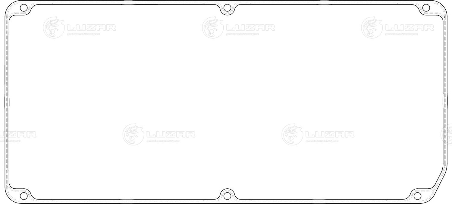 Прокладка клапанной крышки 441724 Luzar. Артикул LES 21102