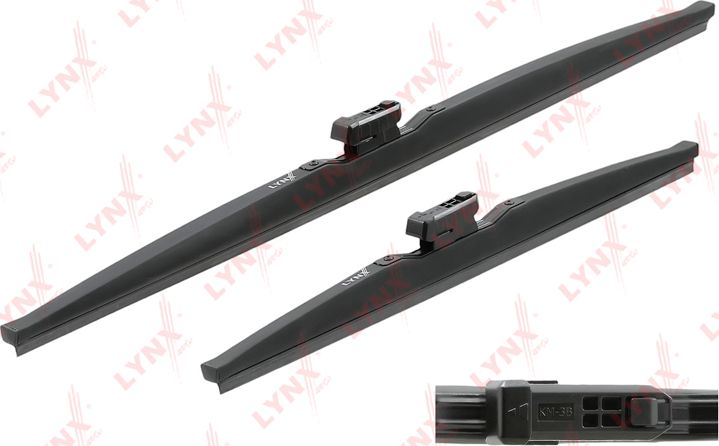 Щетка стеклоочистителя зимняя, комплект 600/400мм (Lynxauto). Артикул LW6040B