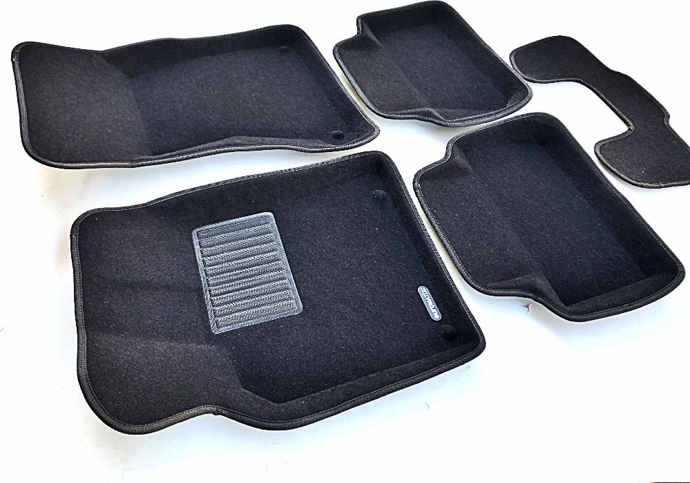 Коврики текстильные Euromat 3D Business для салона Porsche Macan 2014-2026. Артикул EMC3D-004103