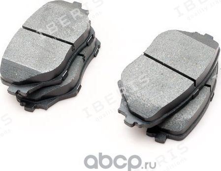 КОЛОДКИ ТОРМОЗНЫЕ ПЕР К-Т TOYOTA RAV 4 II (A20) (Iberis). Артикул IB153096 