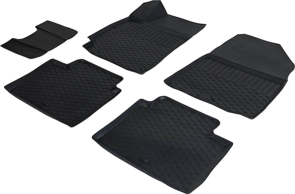 Коврики Rival для салона Hyundai Elantra VII CN7 седан 2021-2026. Артикул 12301003