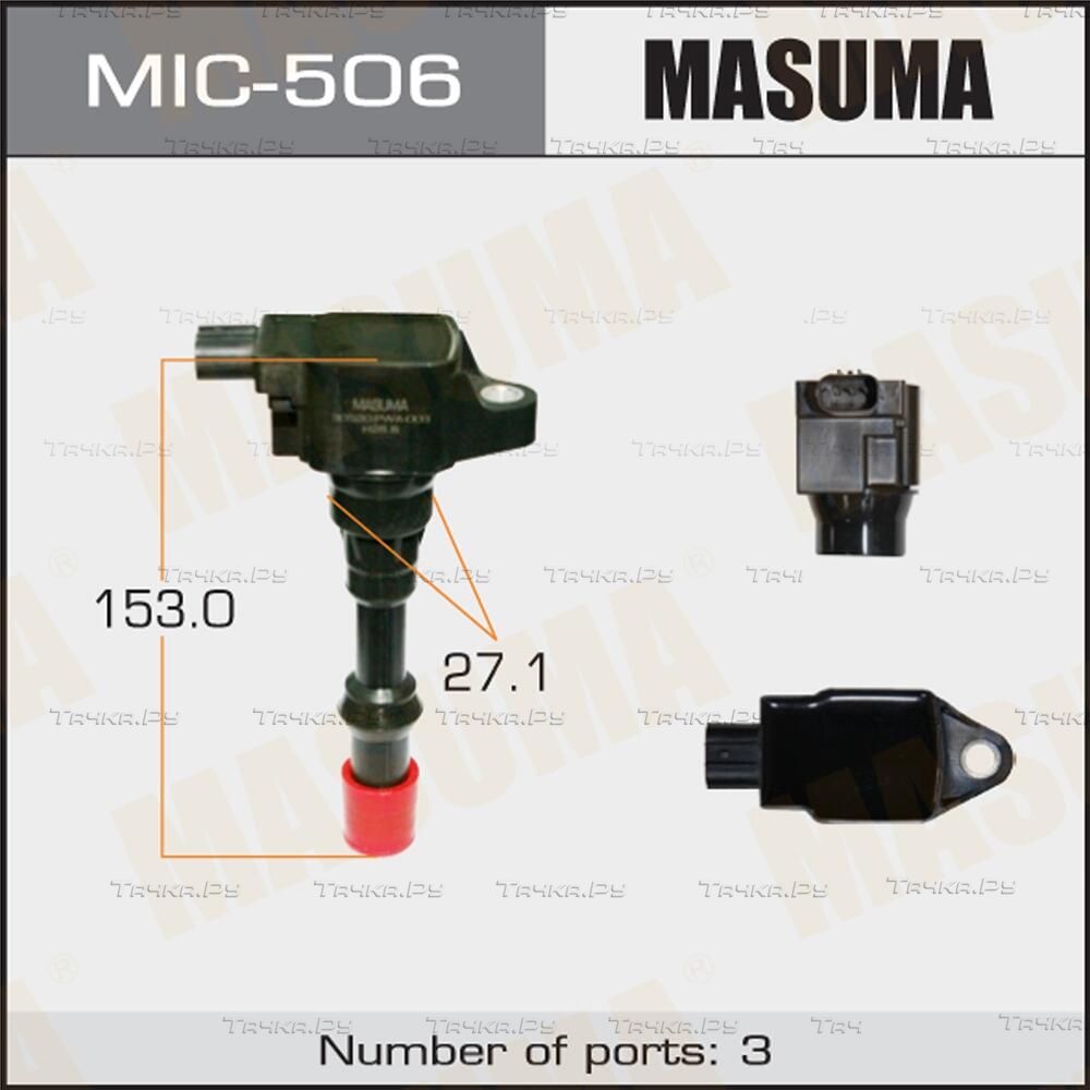 Катушка зажигания Masuma для Honda Insight II 2009-2014. Артикул MIC-506