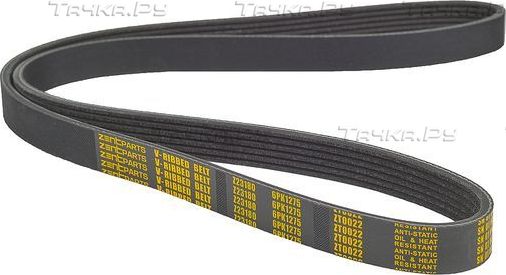 Приводной ремень поликлиновой Zentparts. Артикул Z23180