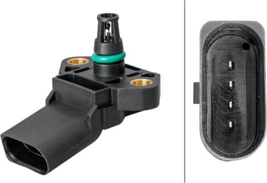 Датчик абсолютного давления (ДАД, MAP) Hella. Артикул 6PP 009 400-471