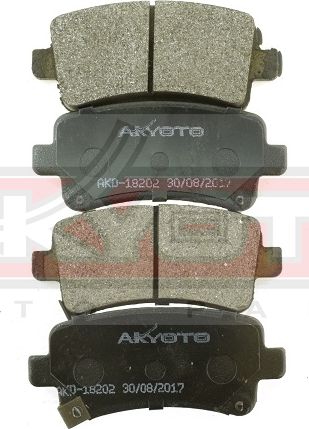 Тормозные колодки Akyoto Packing AKYOTO. Артикул AKD-18202