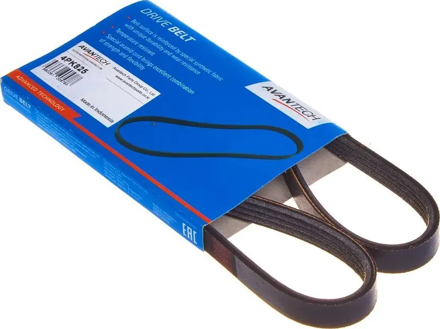 РЕМНИ ПРИВОДНЫЕ (Avantech). Артикул 4PK825