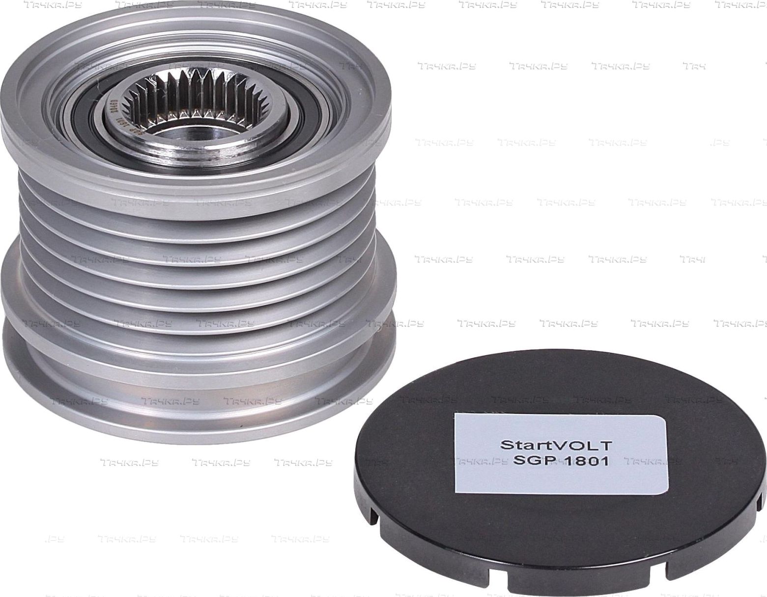 Муфта генератора обгонная StartVOLT для Volkswagen Caddy II 1995-2004. Артикул SGP 1801
