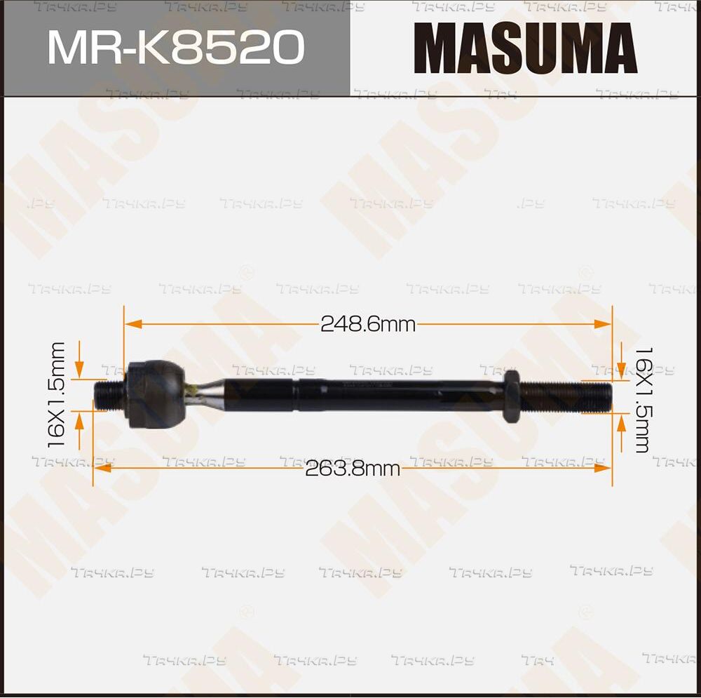Рулевая тяга Masuma правая/левая для Hyundai ix20 I 2010-2019. Артикул MR-K8520