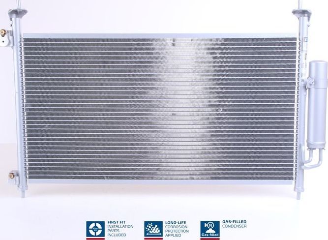 Радиатор кондиционера (конденсатор) Nissens (алюминий). Артикул 94875