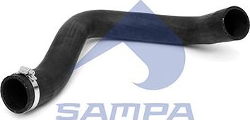 Патрубок радиатора (системы охлаждения) Sampa для Scania G 2004-2015. Артикул 044.003