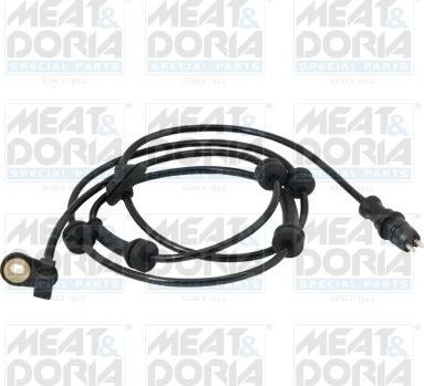 Датчик ABS Meat & Doria передний левый для Fiat Doblo I 2001-2015. Артикул 90166