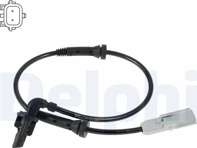 Датчик ABS Delphi для Dacia Sandero II 2012-2026. Артикул SS21270-12B1
