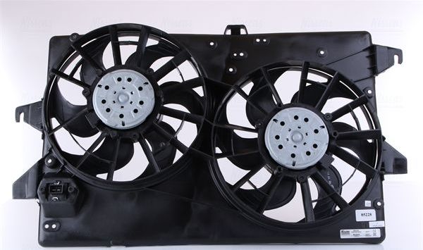 Вентилятор радиатора двигателя Nissens (полимерный материал). Артикул 85228