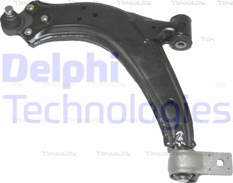 Поперечный рычаг передней подвески Delphi левый нижний внешний для Citroen Xsara Picasso 2001-2011. Артикул TC953