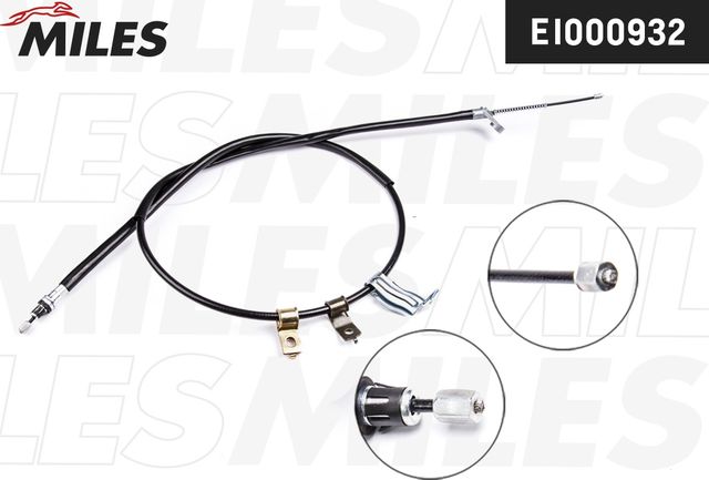 Трос ручника (тросик ручного тормоза) Miles. Артикул EI000932