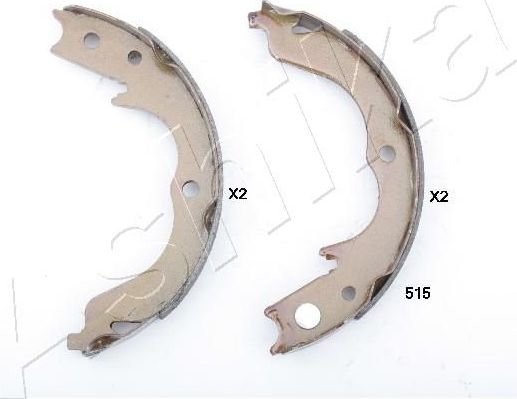 Тормозные колодки (стояночная тормозная система) ASHIKA. Артикул 55-05-515